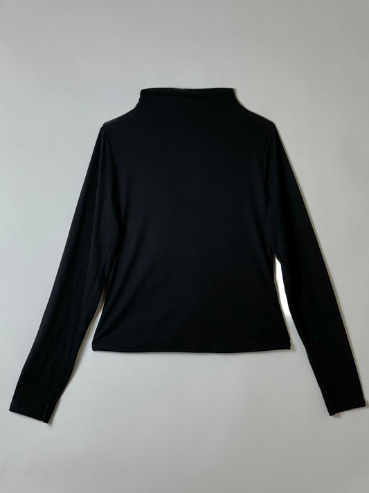 MOCK NECK LONG SLEEVE, L