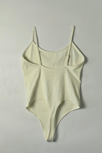 CREAM BODYSUIT, XL