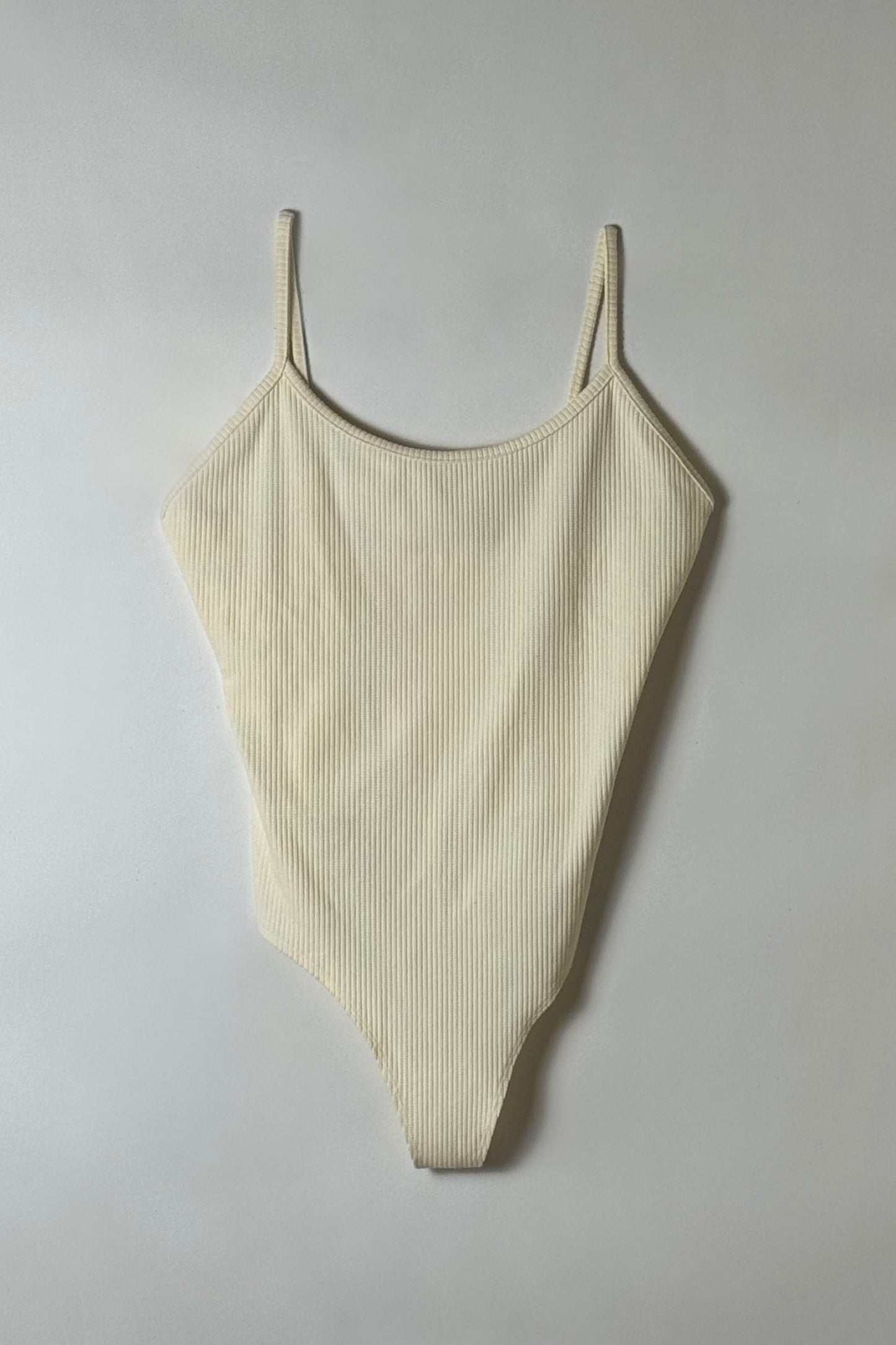 CREAM BODYSUIT, XL